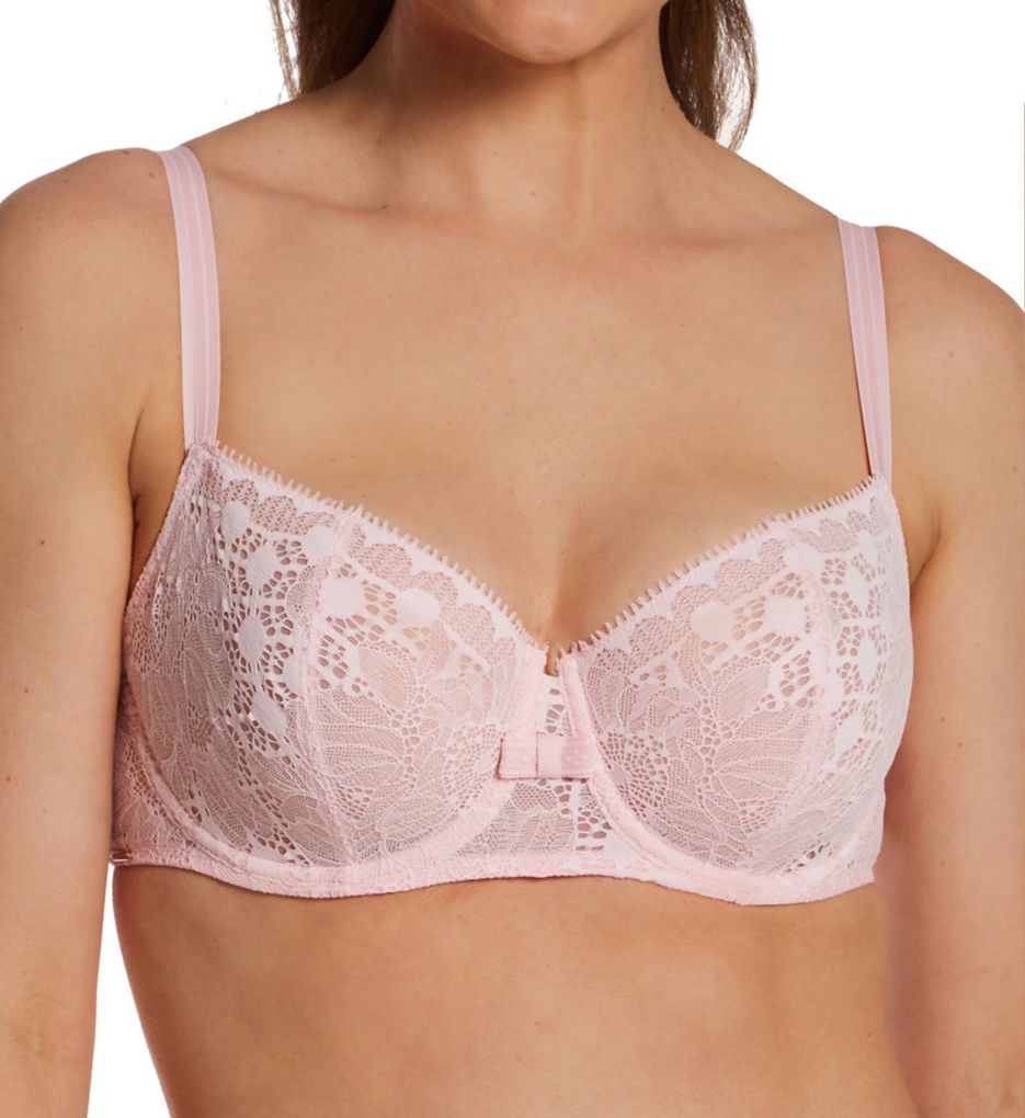 CHANTELLE 15F5 DAY TO NIGHT LACE UNLINED DEMI BRA