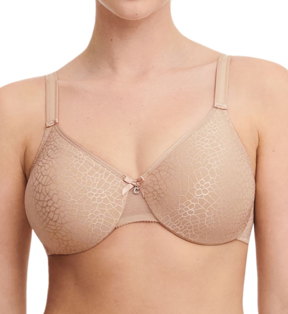 Chantelle C Magnifique Seamless Unlined Underwire Minimizer - Nude