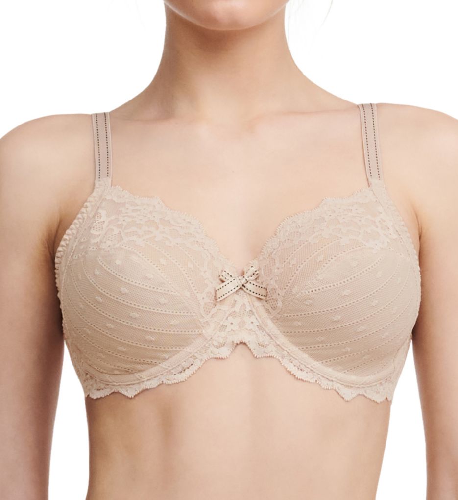 Chantelle Rive Gauche Side Support Bra In Amber,english Rose