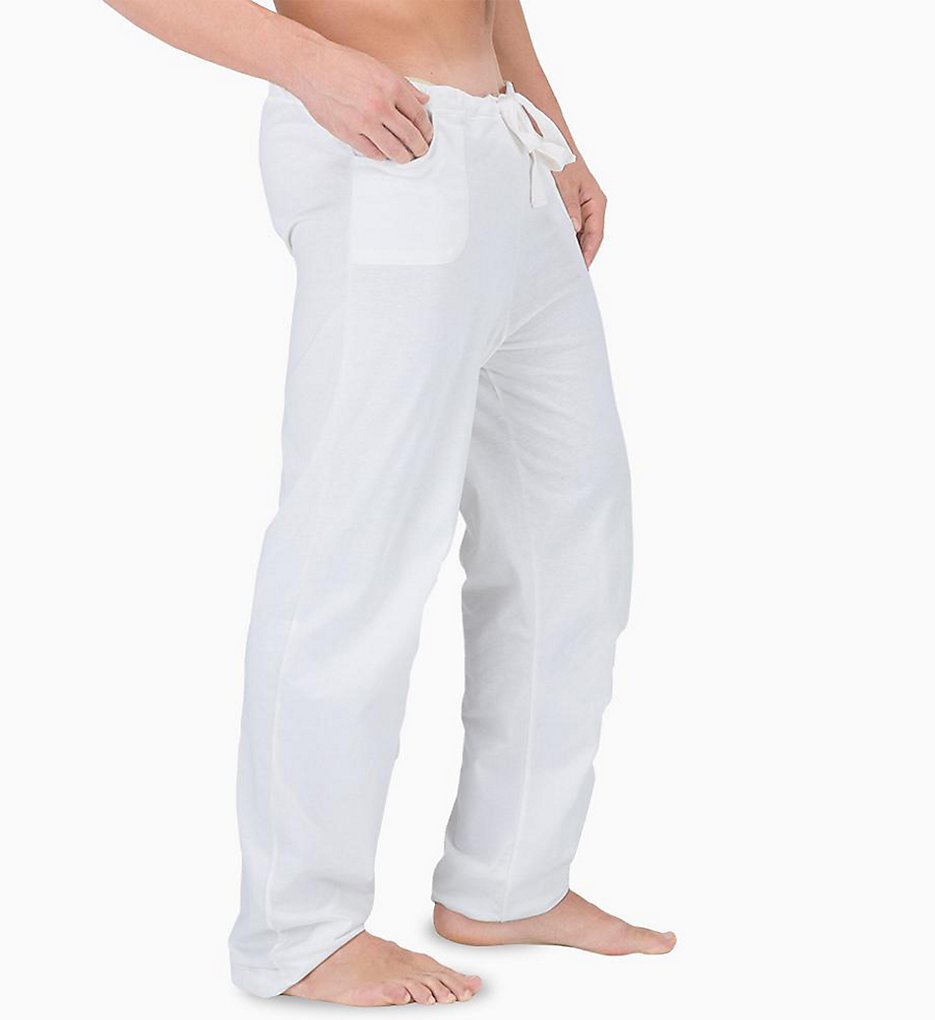 Cottonique M17708 Latex Free Organic Cotton Drawstring Lounge Pant - Picture 4 of 4