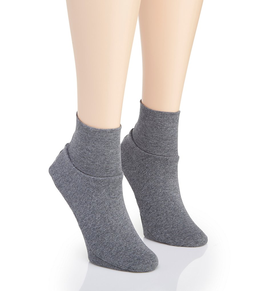Cottonique M27700 Latex Free Organic Cotton Booties - 2 Pack - Bild 4 von 4