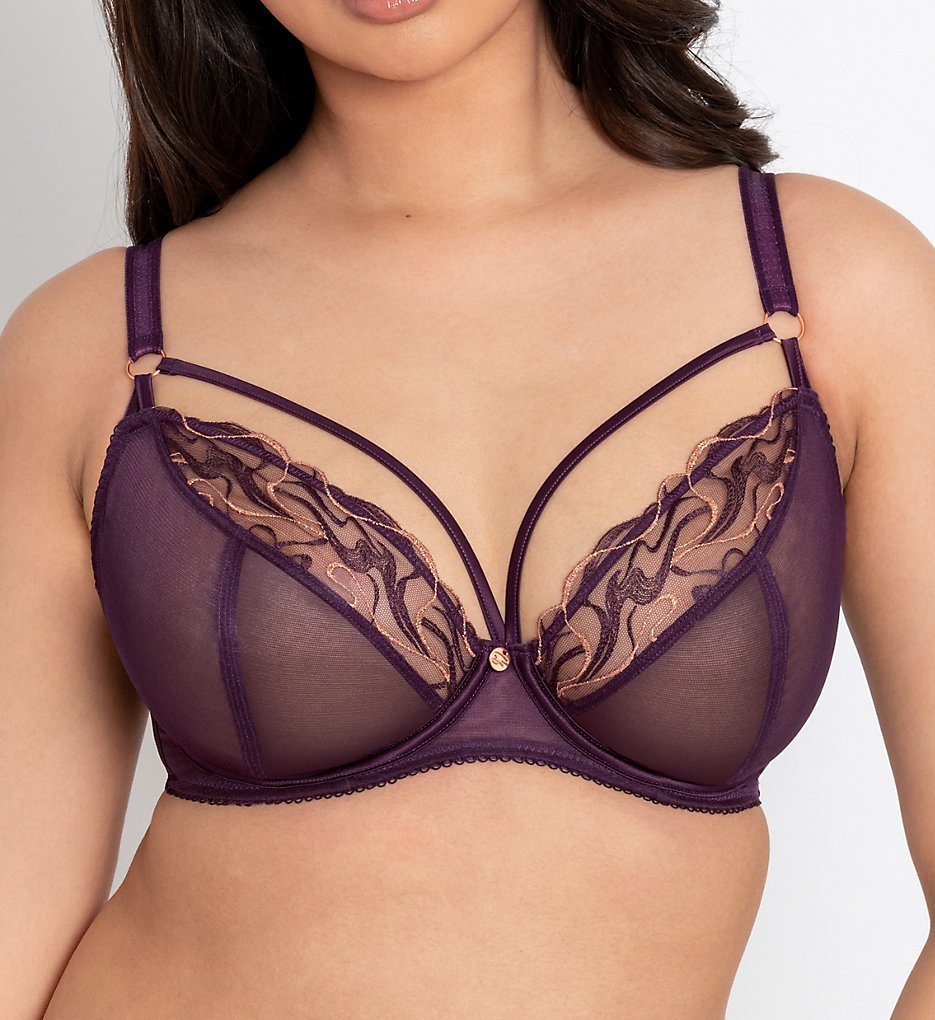 Curvy Kate ST1710 Scantilly Fascinate Plunge Underwire Bra - Picture 2 of 4