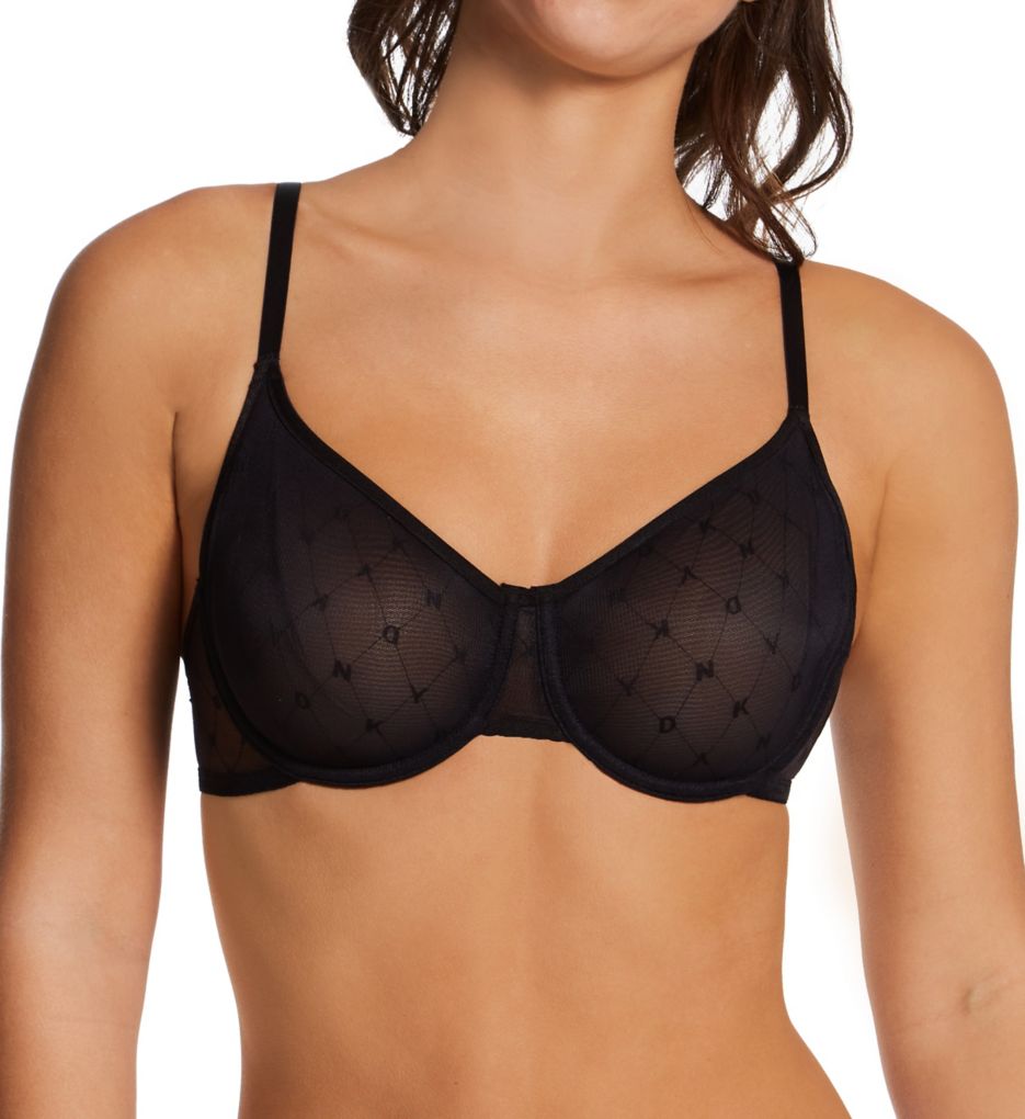 Buy online Black Solid Minimizer Bra from lingerie for Women by