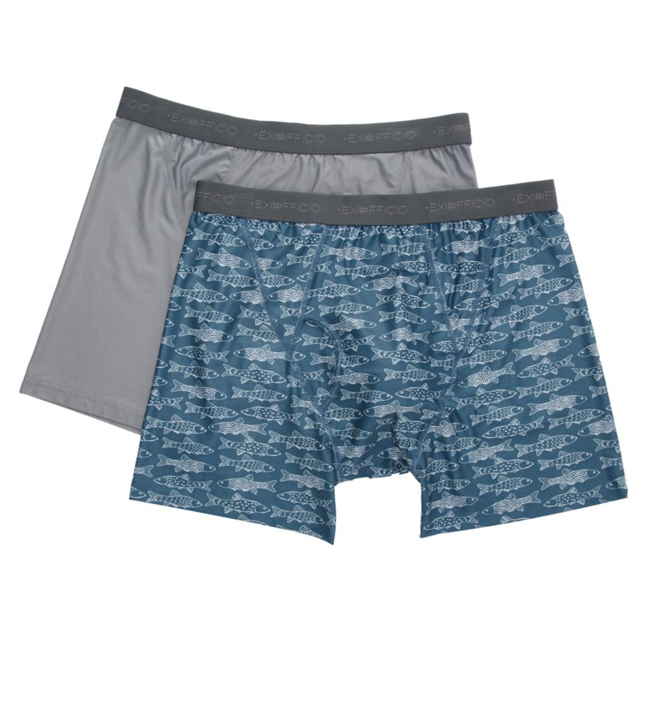 Ex Officio 2416695 Give-N-Go 2.0 Boxer Briefs - 2 Pack