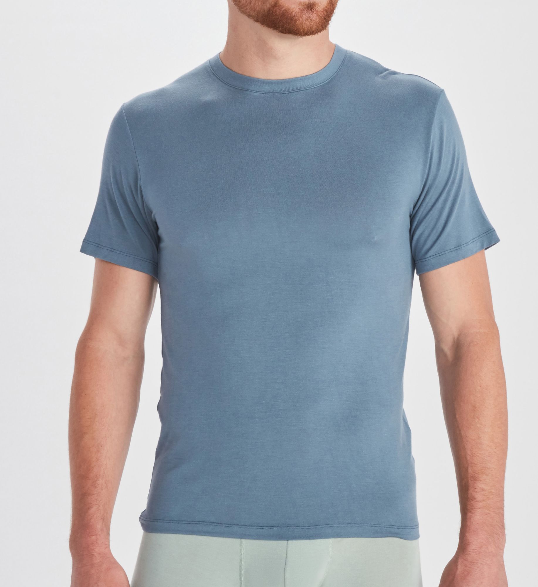 Ex Officio Men's Everyday Breathable Wicking Anti Odor T-Shirt in Blue (E14106) | Size Small | HisRoom.com