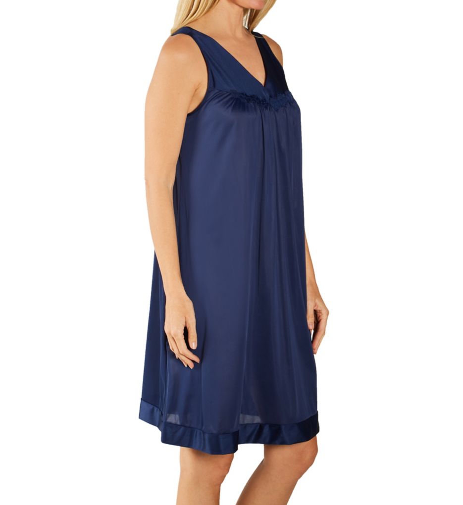 Exquisite Form - Women's Sleeveless Short Nightgown - Style 30107 