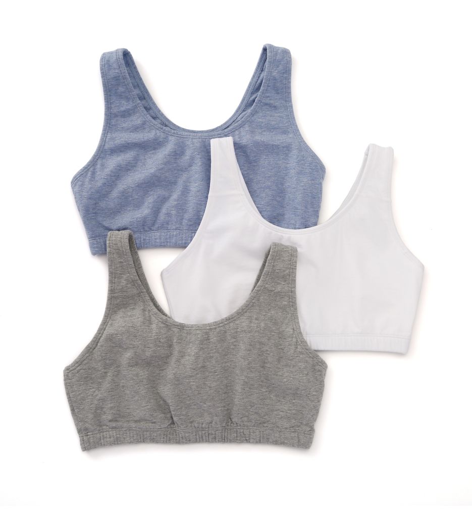 Fruit of the Loom Women's Cotton Pullover Sport Bra (Pack of 3) :  : Clothing, Shoes & Accessories