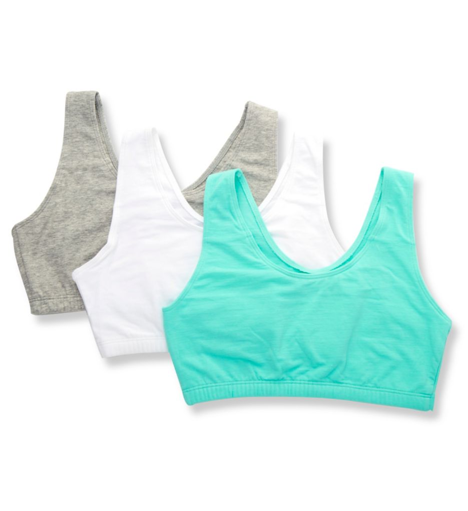 Fruit Of The Loom 9012 Tank Style Sports Bra - 3 Pack