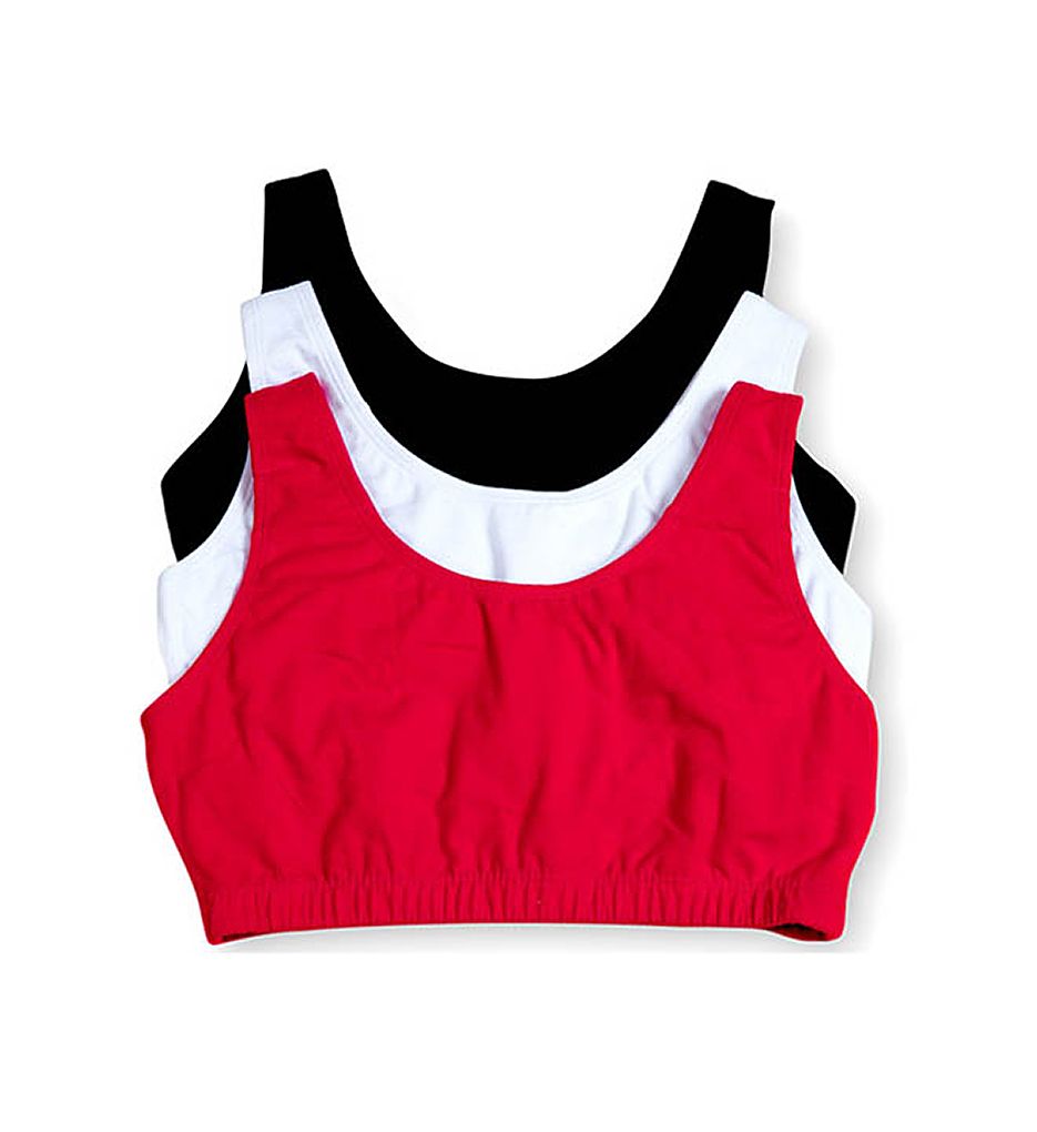 Fruit of the Loom Red Active Sports Bras