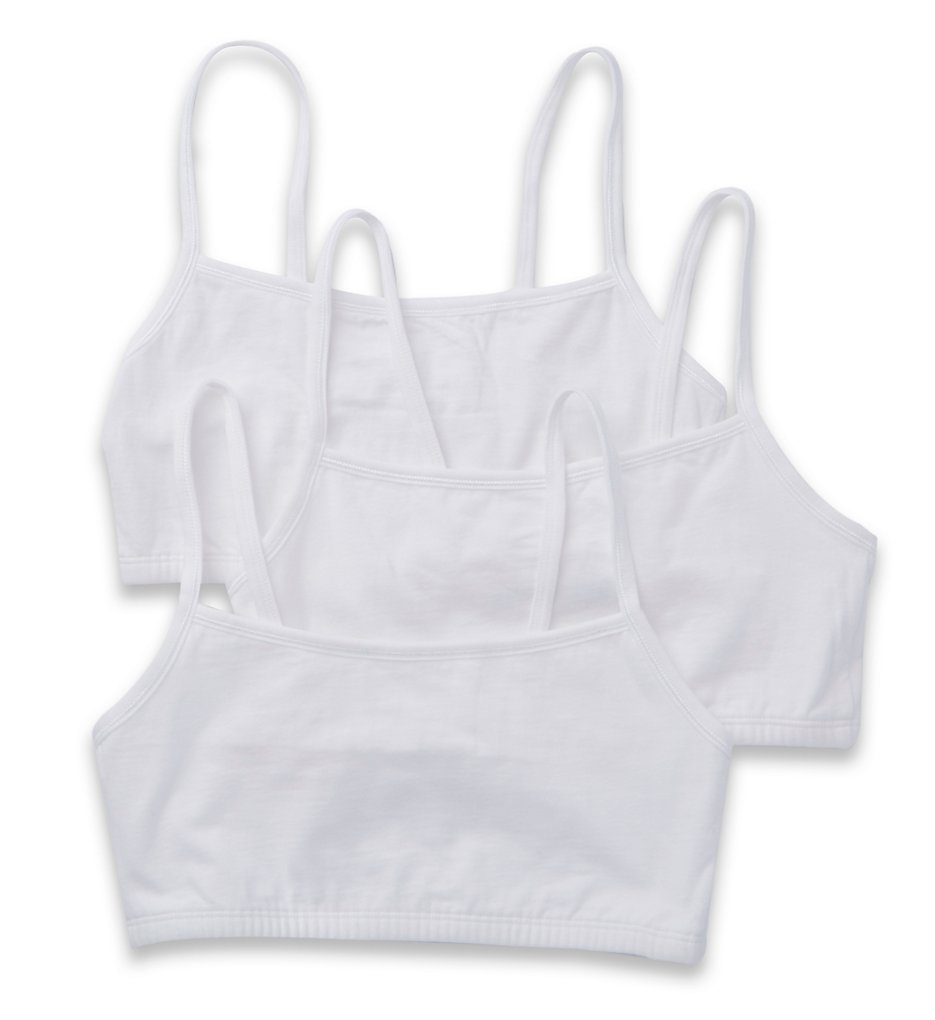 Fruit of The Loom Womens Spaghetti Strap Pullover Sports Bra 3-pack for  sale online | eBay
