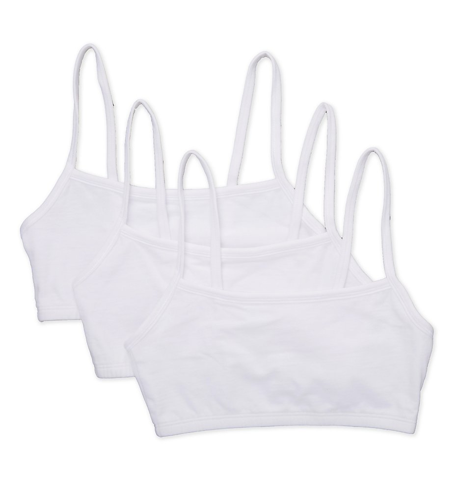 Fruit of The Loom Womens Spaghetti Strap Pullover Sports Bra 3-pack for  sale online | eBay