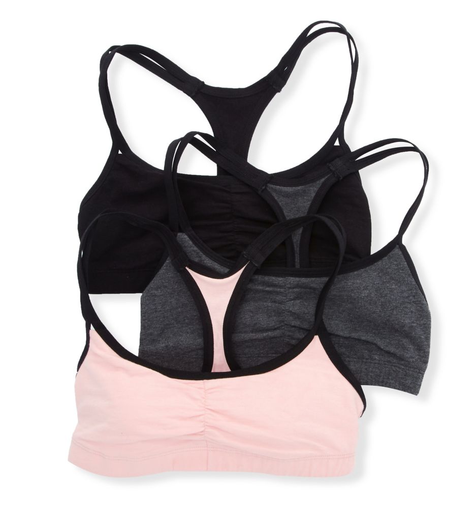 Spaghetti Strap Bra - 3 Pack