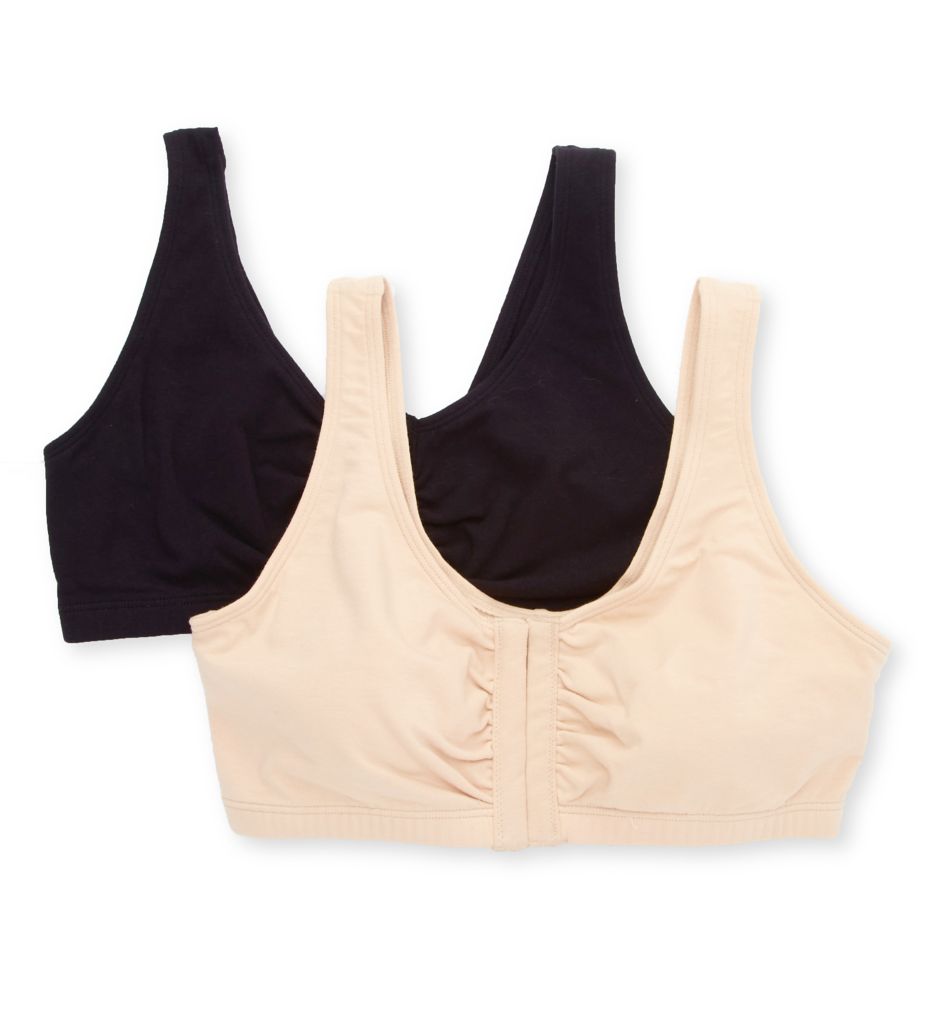 Fruit of the Loom Women's Front Close Builtup Sports Bra