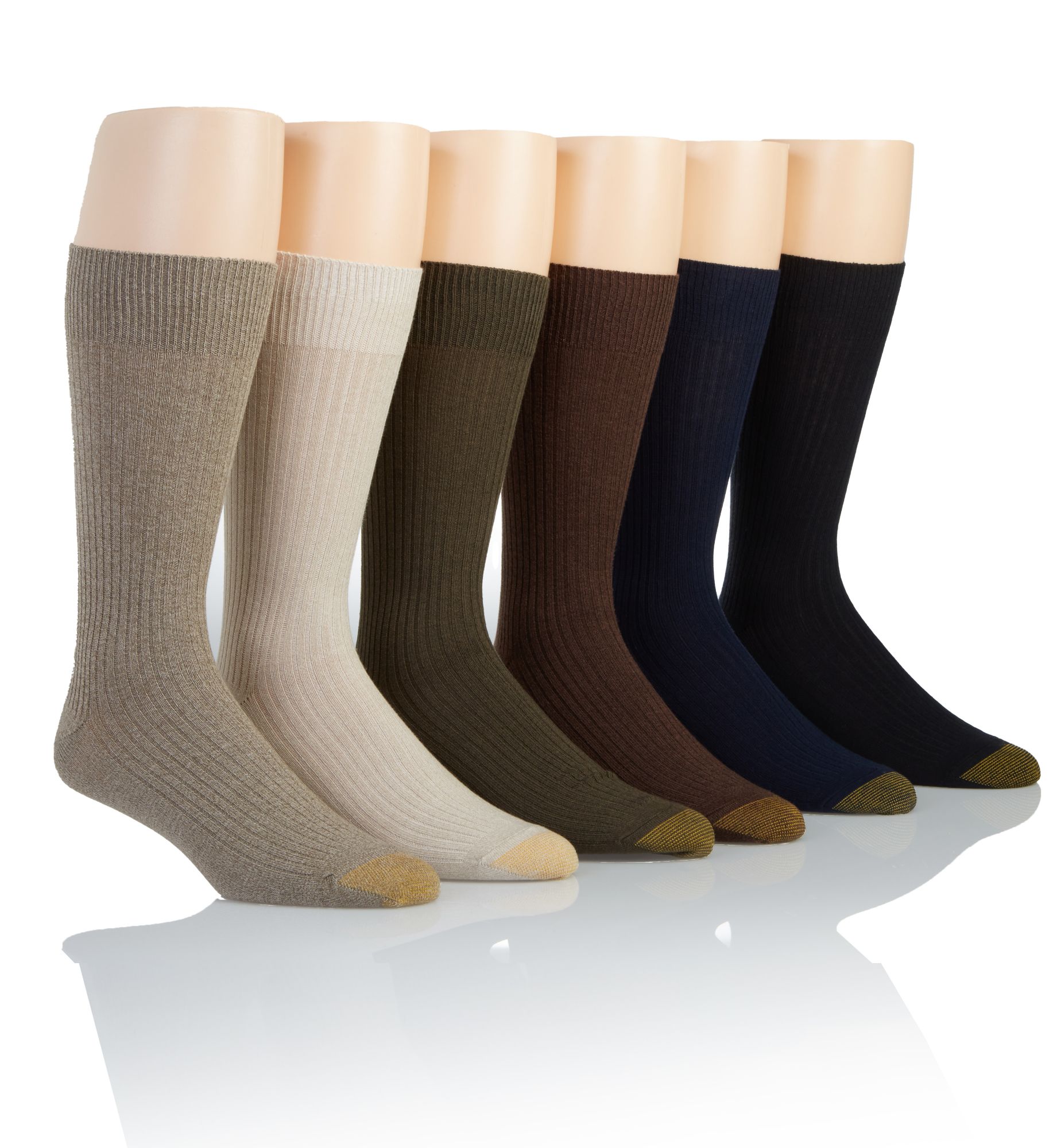 Gold Toe Men's Moisture Control Stanton Crew Sock (3583S) | HisRoom.com