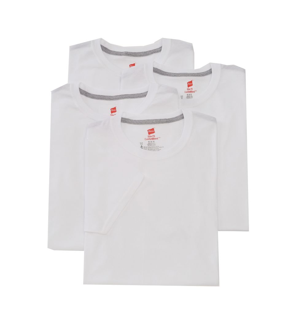 Hanes slim fit crew neck hotsell