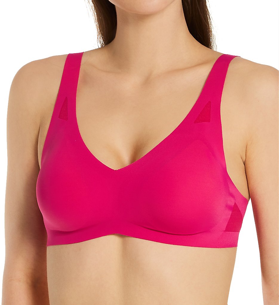 Hanes DHHU42 Ultra-Light Comfort V-Neck Wireless Bra - Picture 2 of 2