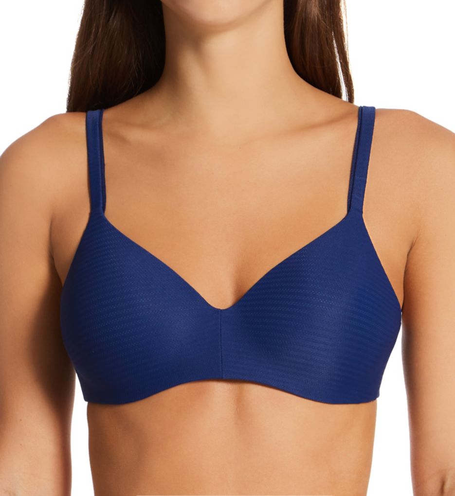 Hanes Womens Ultimate ComfortBlend T-Shirt Wirefree Bra, 36C