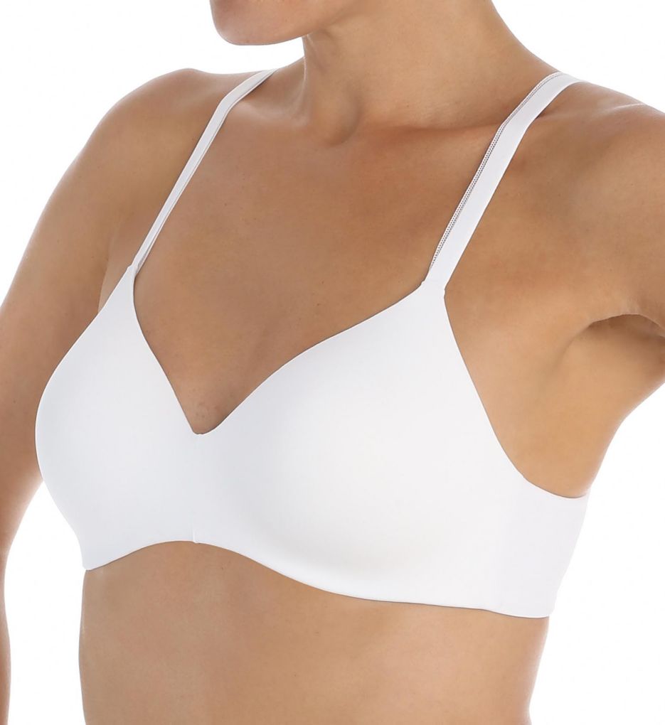 Hanes Womens Ultimate ComfortBlend T-Shirt Wirefree Bra, 34C