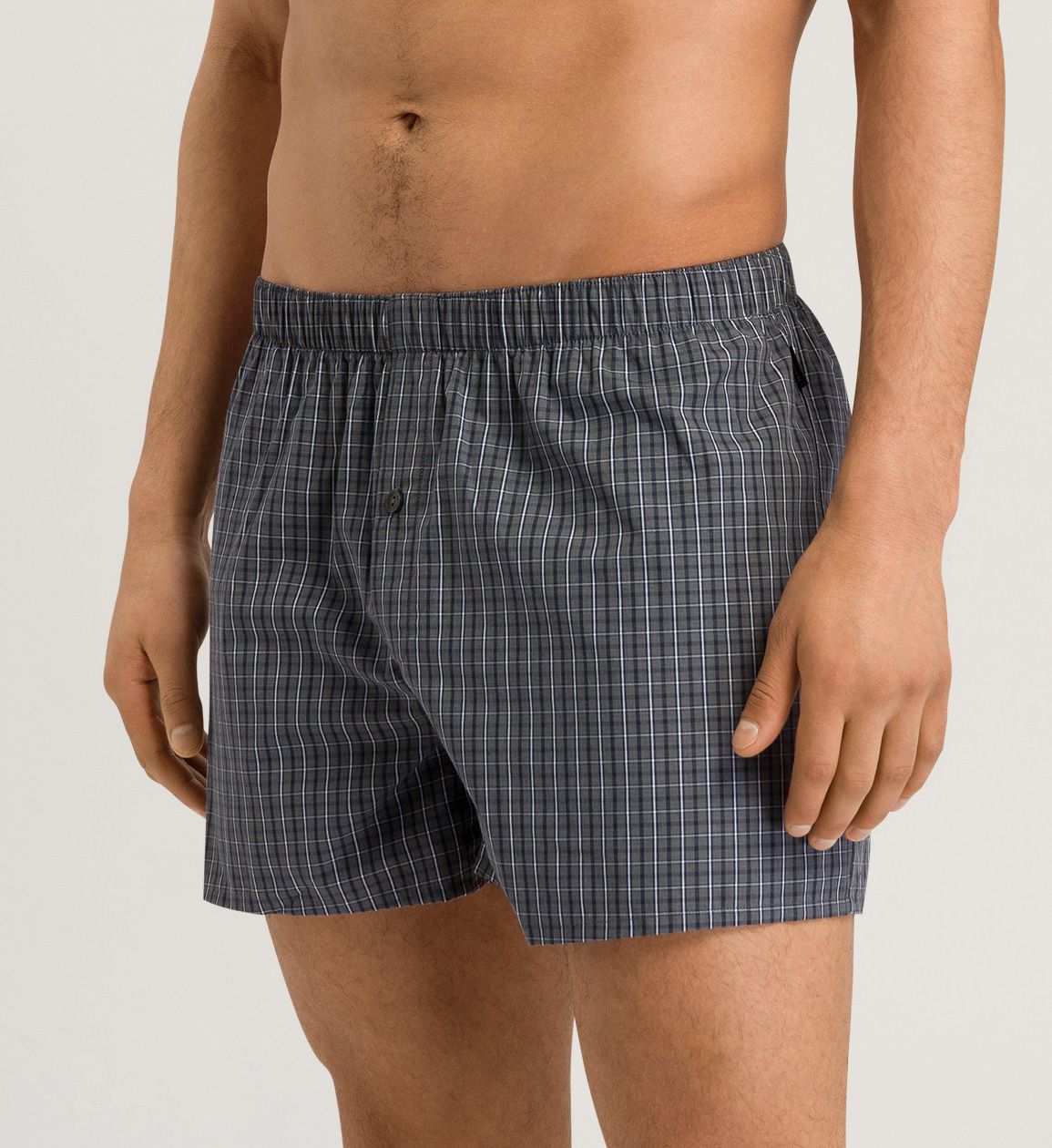 Hanro Men's Fancy Woven Boxer (74013) | Size 2XL | HisRoom.com