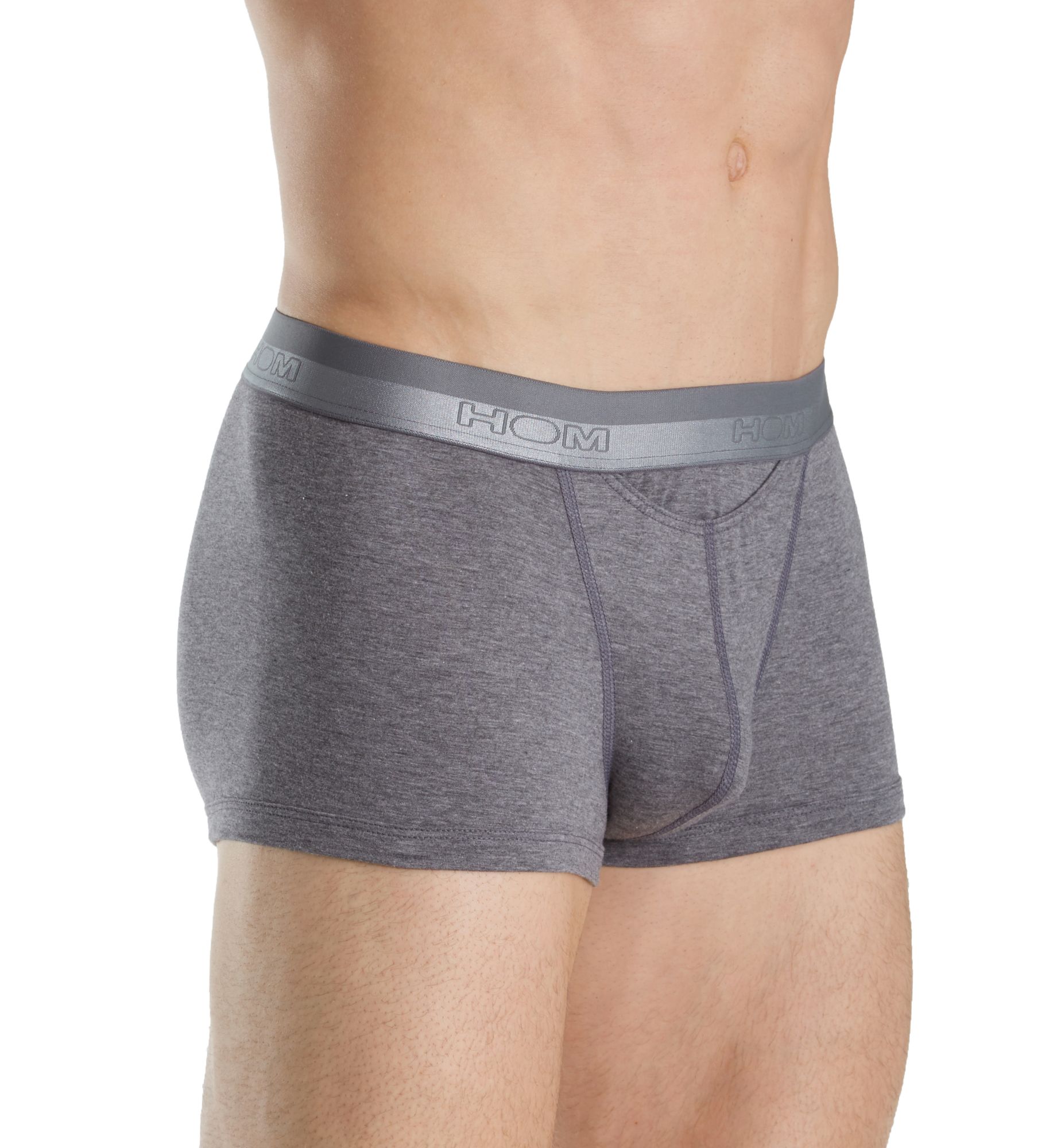 HOM Men's HO1 Supportive Pouch Trunk in Gray (359520) | Size Medium | HisRoom.com