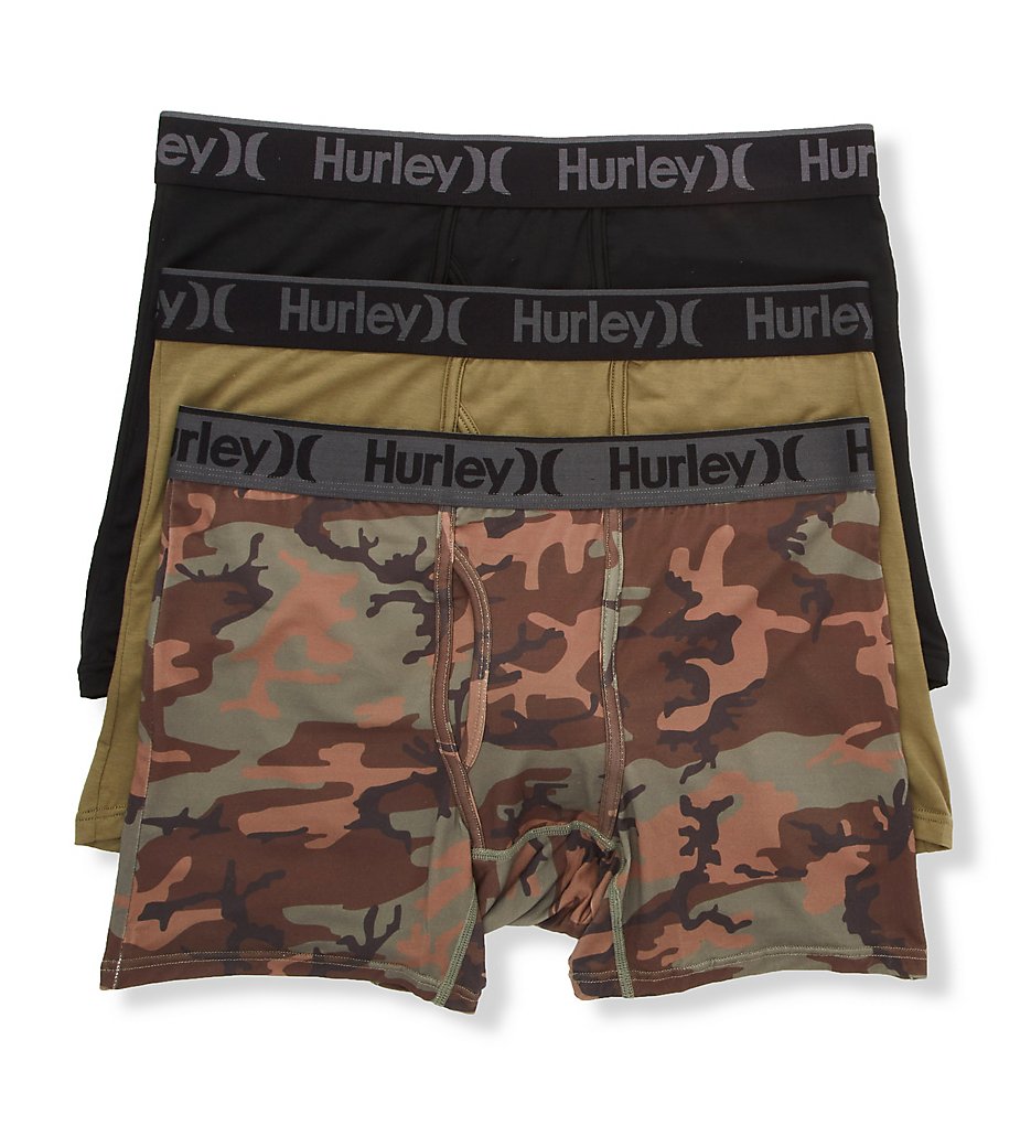 Hurley M0020 Supersoft Boxer Brief - 3 Pack