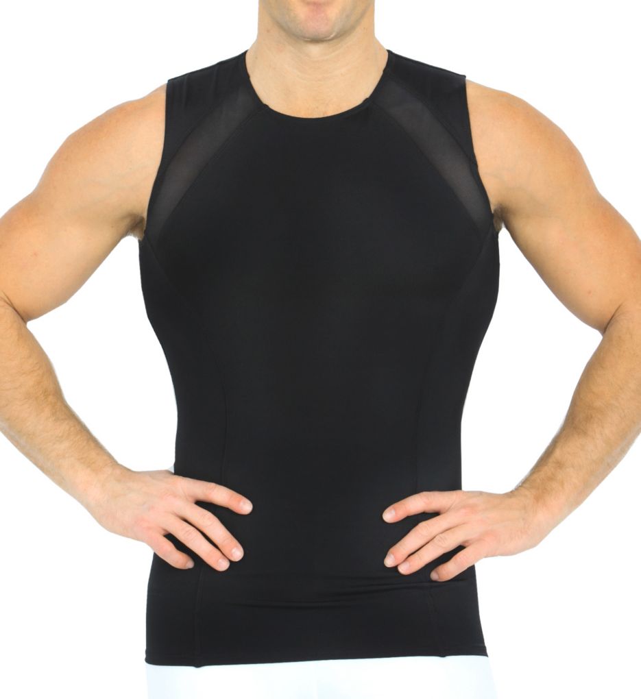 Insta Slim MSC2307 Power Mesh Compression Tank w/ Back & Side Support