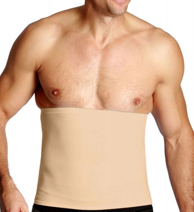 Insta Slim Men's Compression Slimming Belt in Beige (SB0001) | Size XL | HisRoom.com