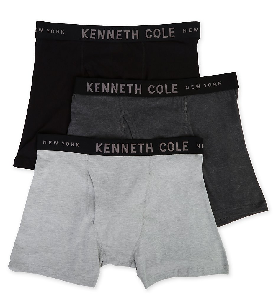 Kenneth Cole 52W1000 Classic Fit Cotton Stretch Boxer Brief - 3 Pack - Bild 3 von 5
