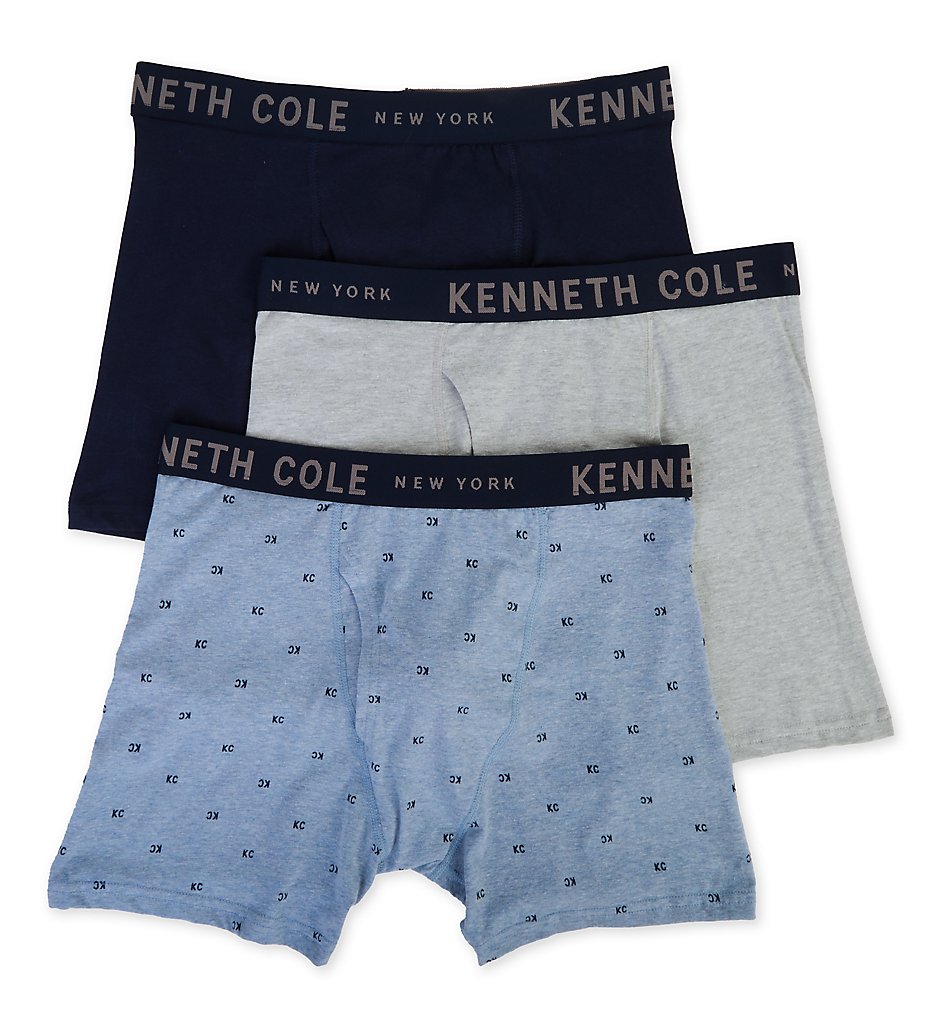 Kenneth Cole 52W1000 Classic Fit Cotton Stretch Boxer Brief - 3 Pack - Bild 4 von 5