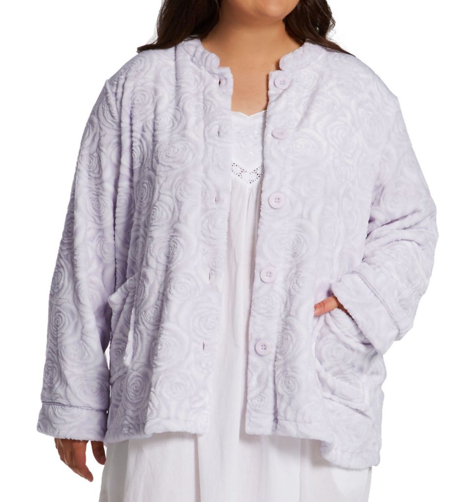 La Cera 8823X Plus 100% Polyester Fleece Bed Jacket