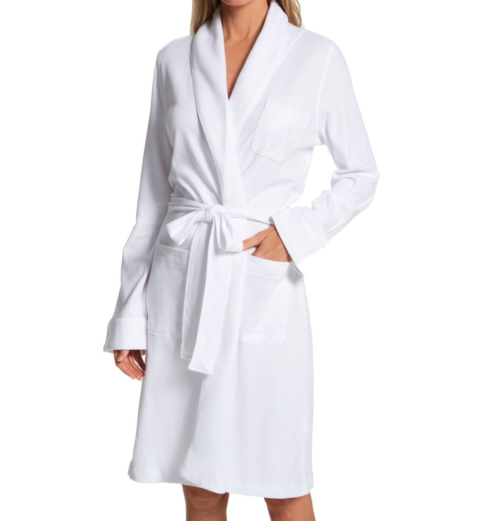Lauren Ralph Lauren 814193 Quilted Shawl Collar Robe eBay