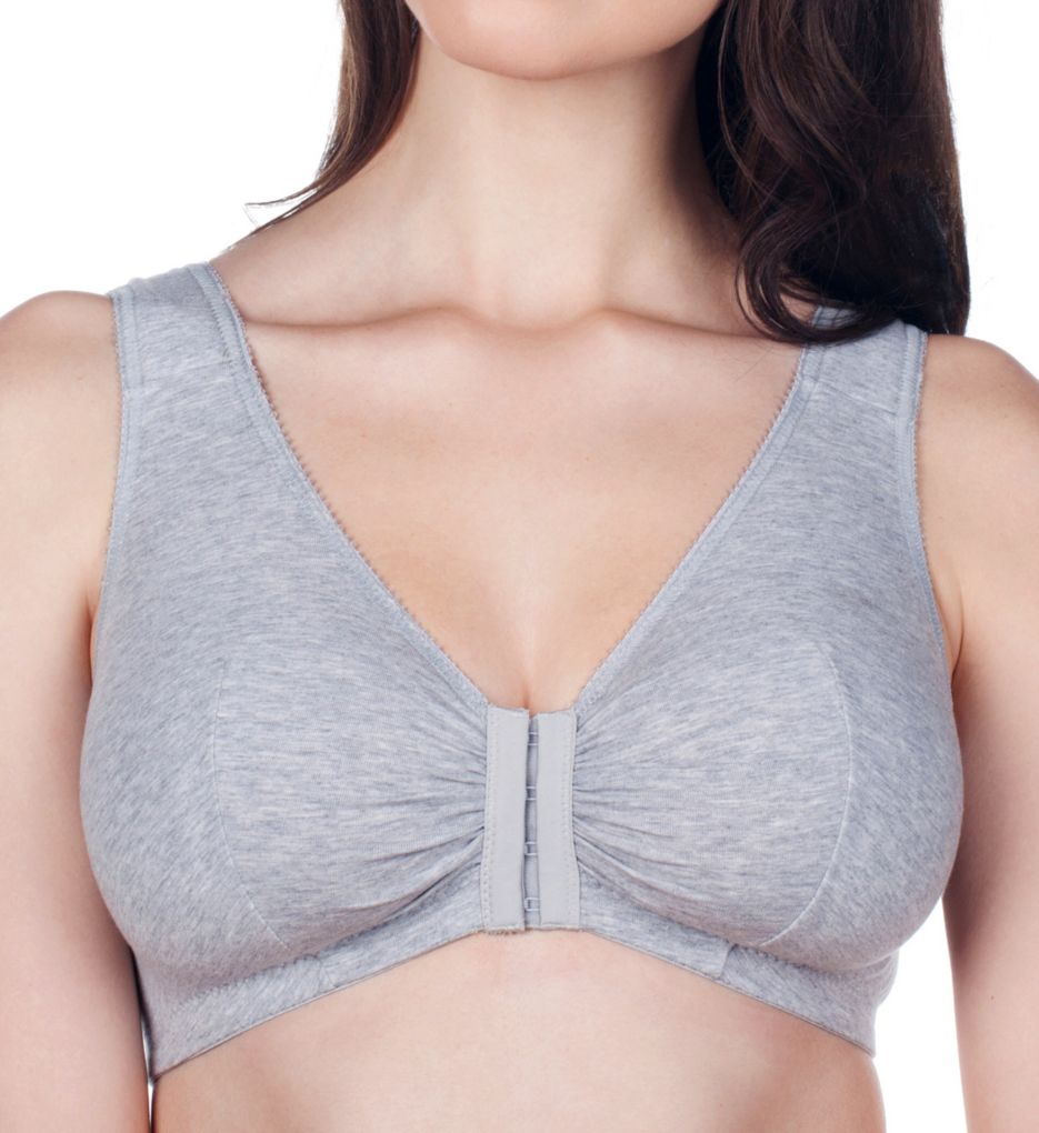 Women's Leading Lady 110 Front Close Sleep & Leisure Bra (Warm Taupe 44F/G/H)  