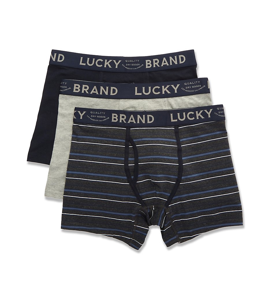 Lucky 213PB07 Stretch Boxer Briefs - 3 Pack - Picture 4 of 5