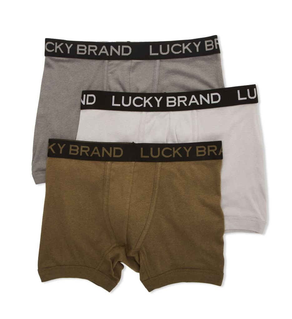 Lucky 241PB32 Cotton Viscose Blend Boxer Briefs - 3 Pack - Picture 3 of 5