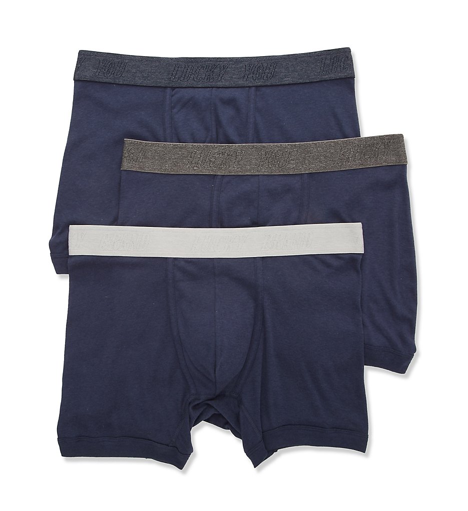 Lucky 241PB32 Cotton Viscose Blend Boxer Briefs - 3 Pack - Picture 4 of 5