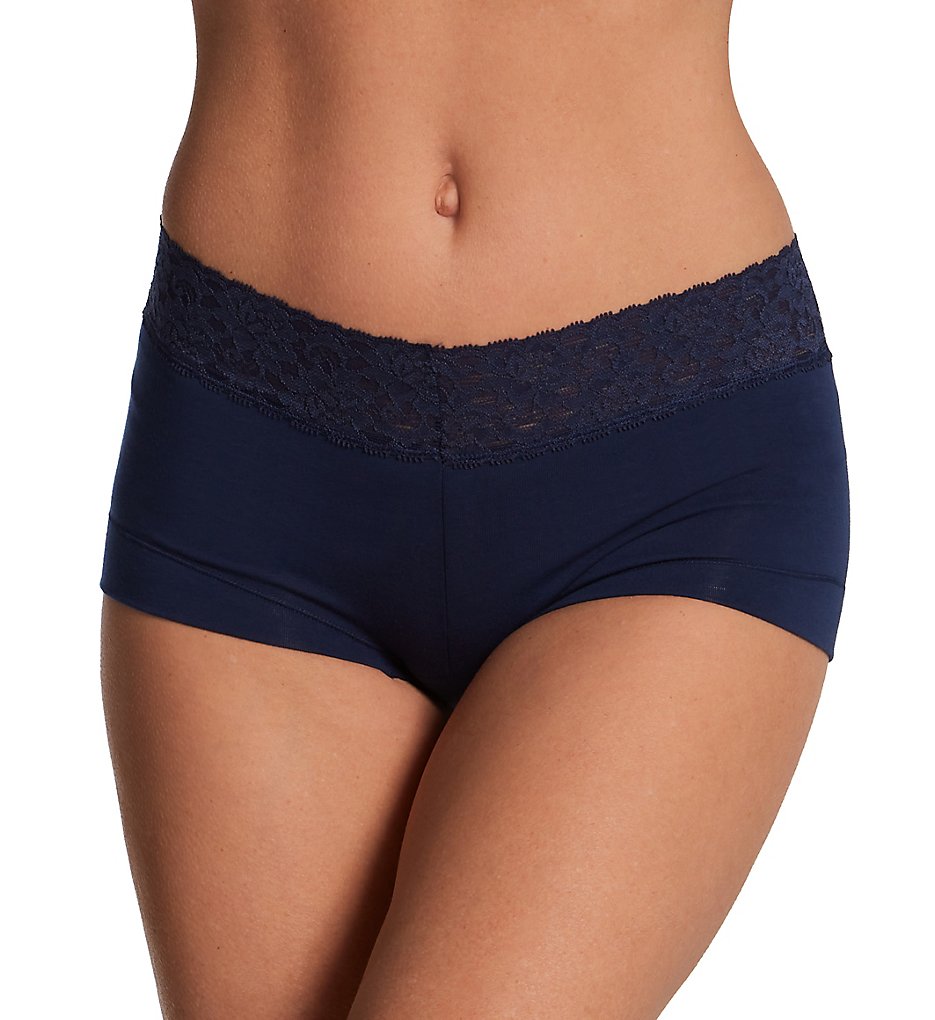 Maidenform 40859 Dream Cotton Boyshort Panty with Lace - Picture 12 of 17