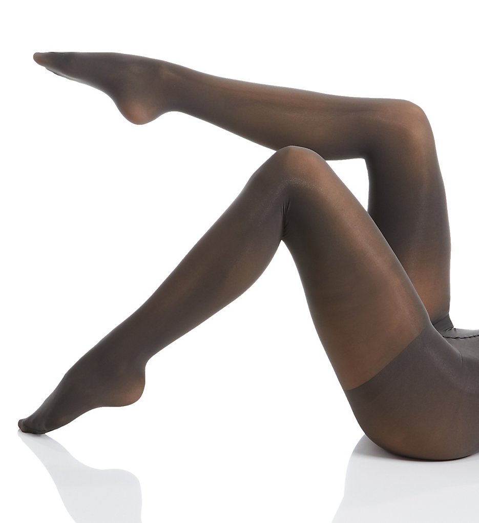 MeMoi MO-312 Perfectly Opaque Control Top Tights - Picture 3 of 4