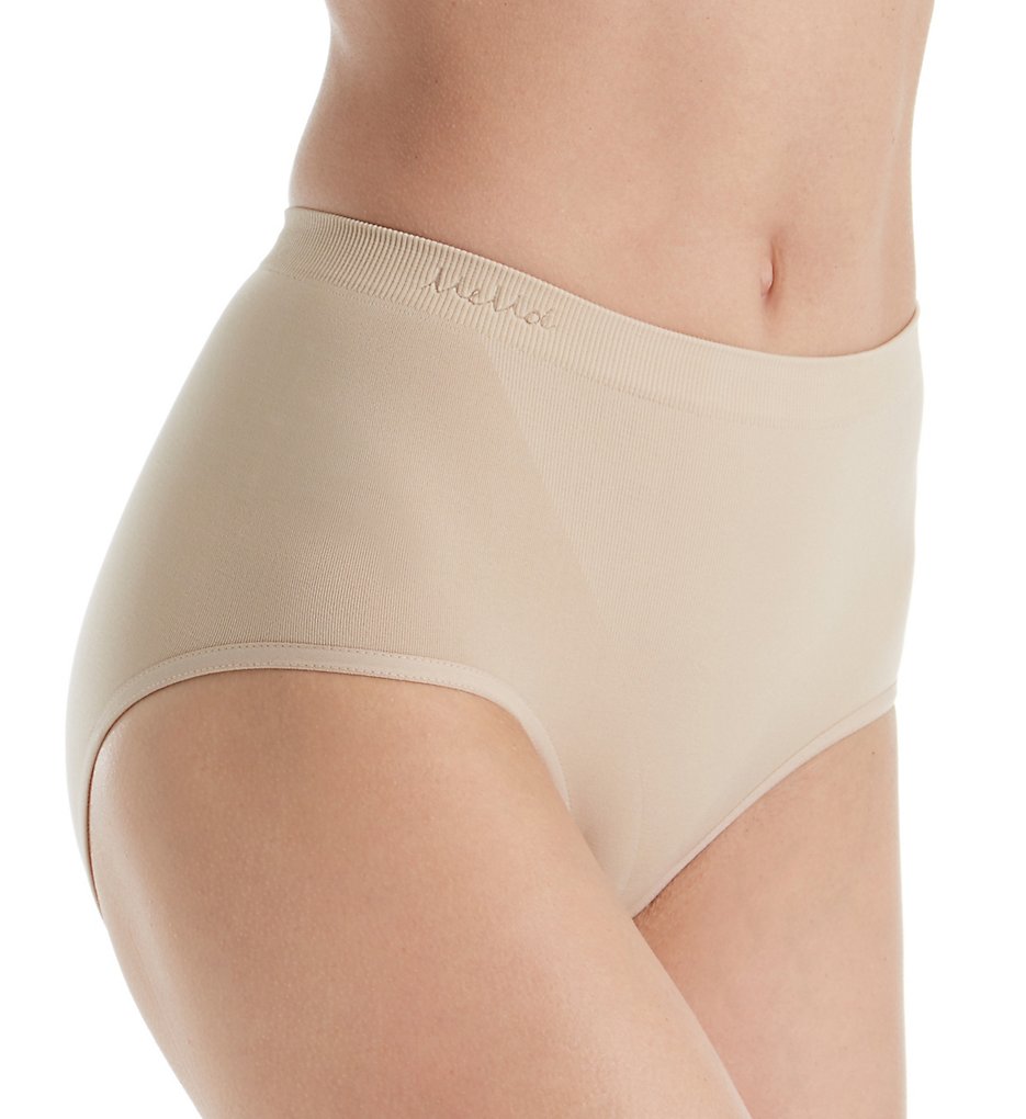 MeMoi MSM-100 SlimMe Seamless Control Brief Panty - Picture 3 of 5