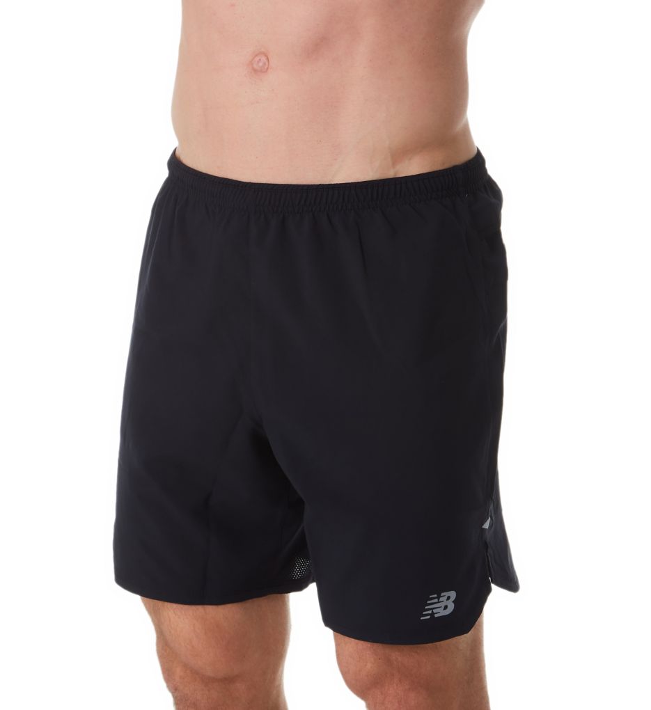 new balance impact 7 inch short