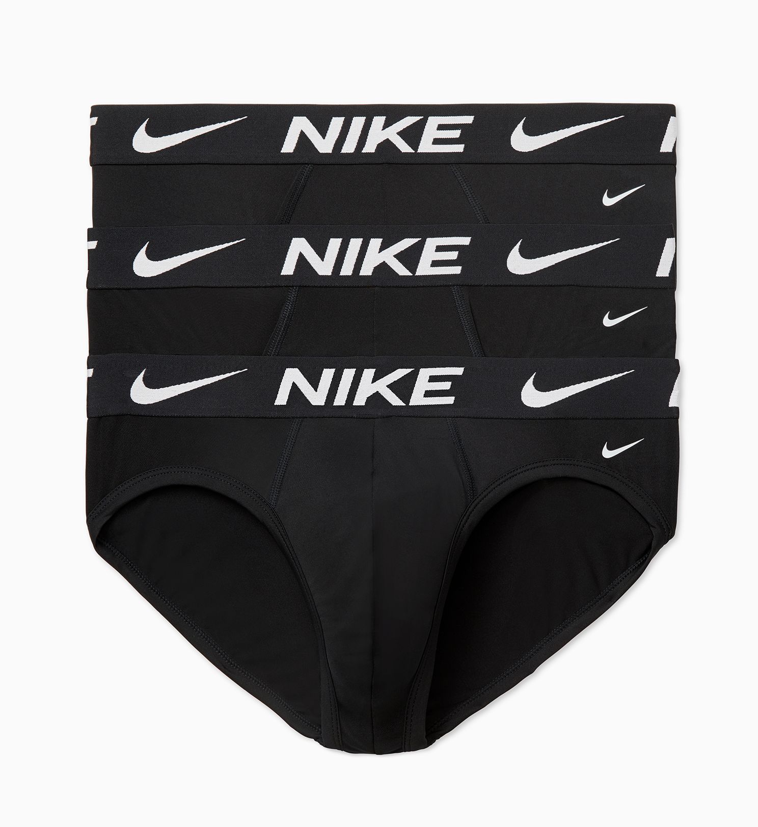 Nike Men's Essential Micro Hip Brief in Black (KE1155) | Size Medium | HisRoom.com
