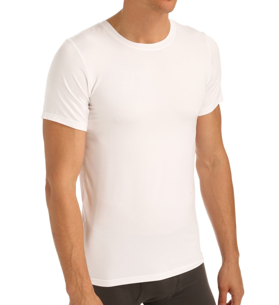 Obviously Y43511 Essence Crew Neck Short Sleeve Undershirt