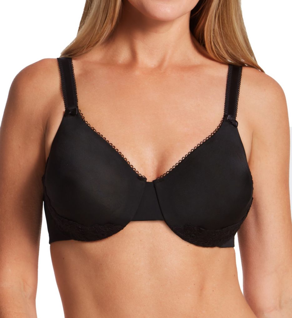 Olga 35063 Luxury Lift Underwire Bra 42 DD Black 42dd for sale online