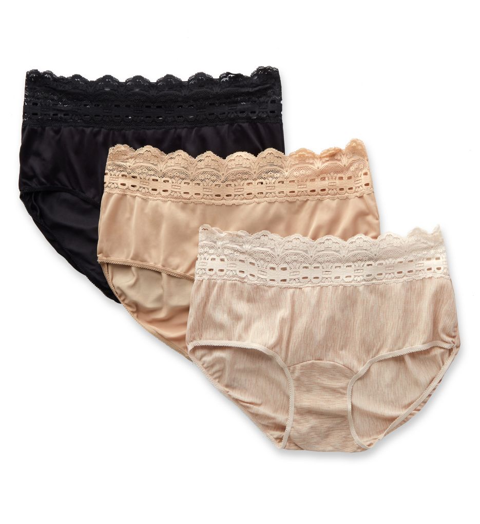 Olga Womens Secret Hugs 3 Pack Hipster Panty : : Clothing, Shoes &  Accessories