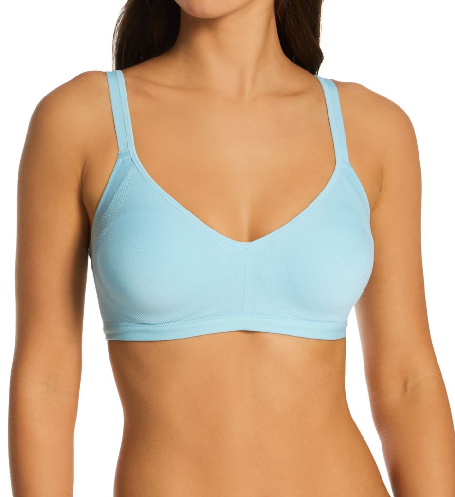Women's Warner's RM3911A Easy Does It No Bulge Wirefree Contour Bra  (Winetasting M)