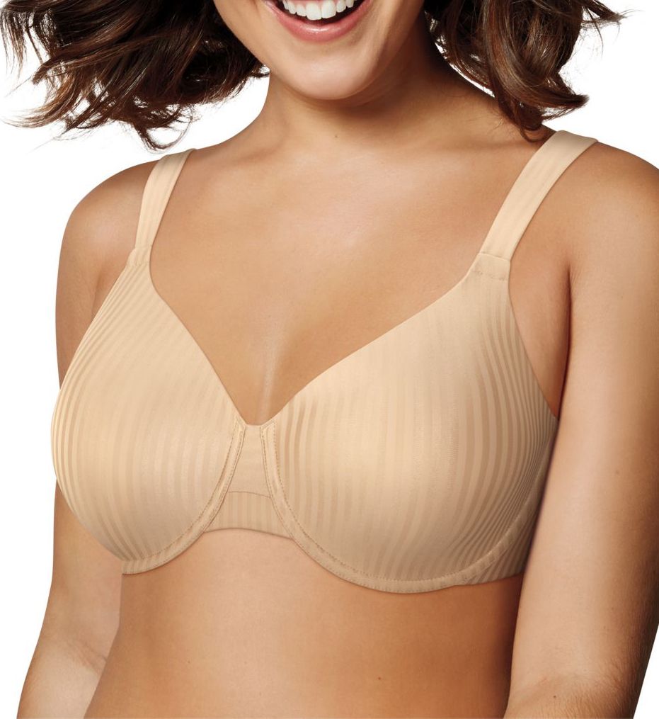 Women's Playtex 4747 Secrets Perfectly Smooth Underwire Bra (In the Navy  40D)