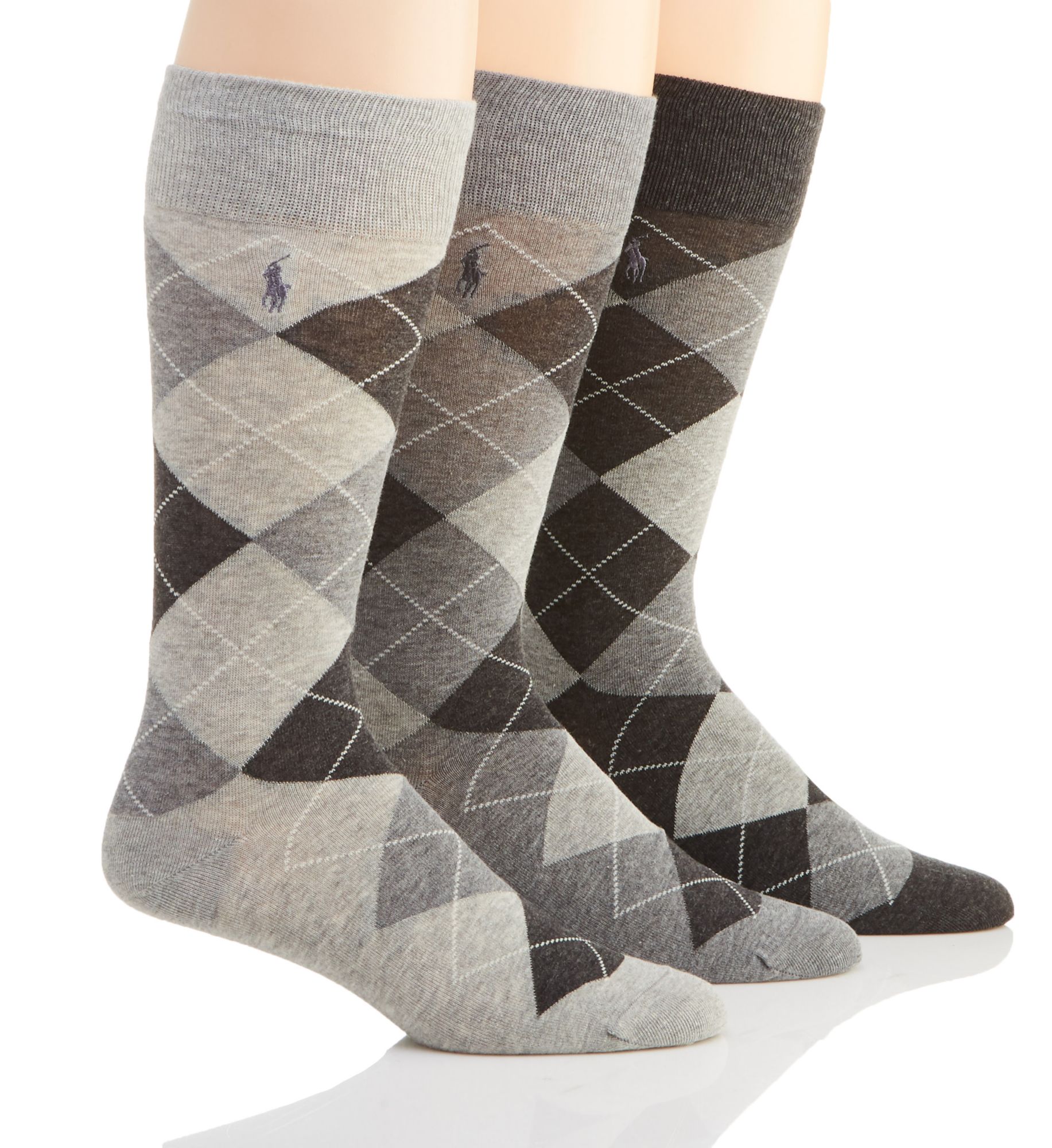 Polo Ralph Lauren Men's Classic Argyle Cotton Socks (8091PK) | HisRoom.com