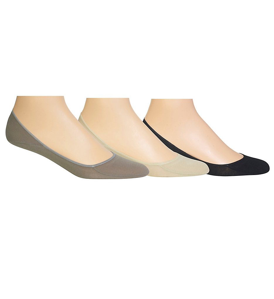 Polo Ralph Lauren 8271pk No Show Foot Liner Socks - 3 Pack - Picture 2 of 4