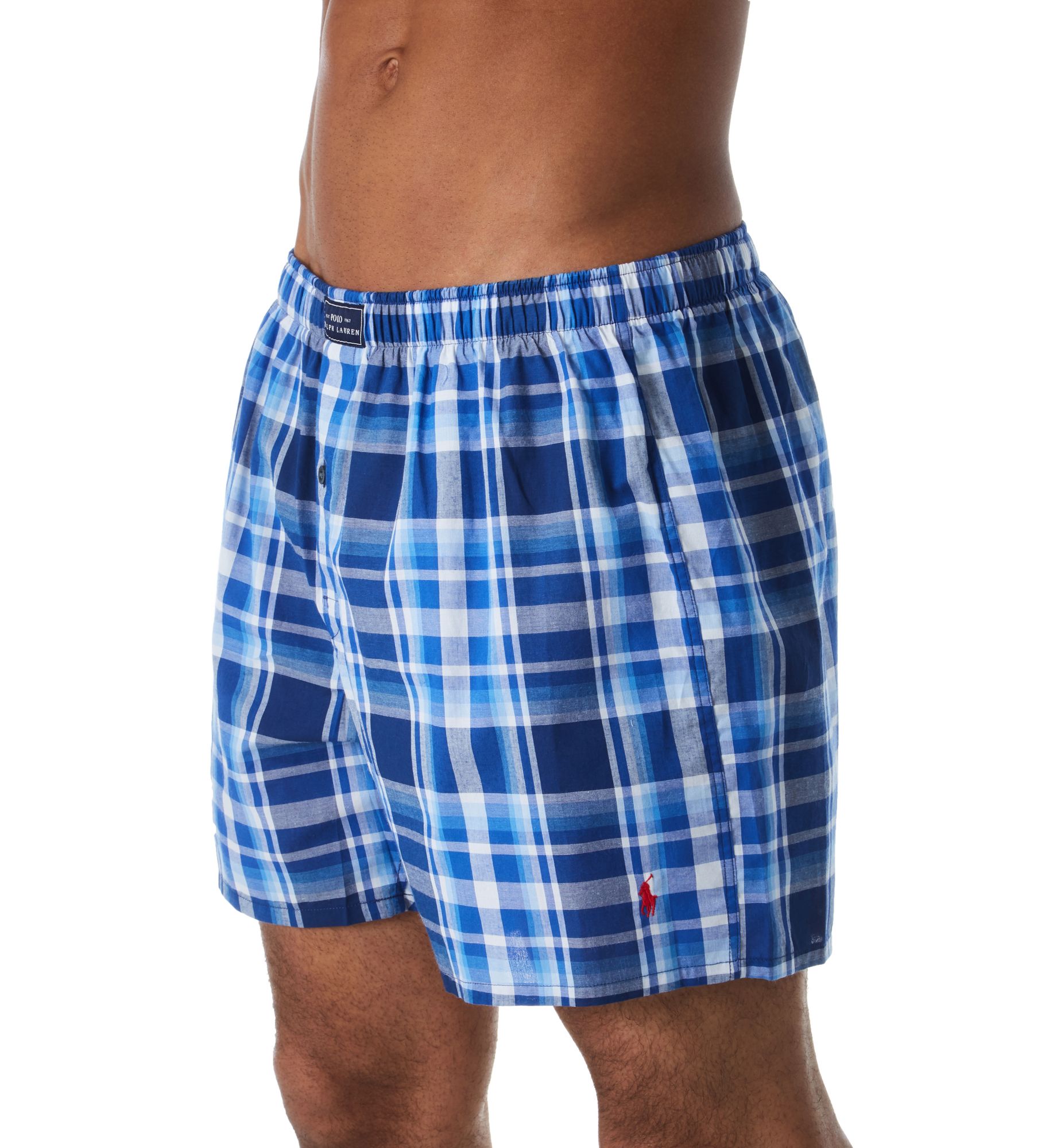 Polo Ralph Lauren Men's Cotton Classic Fit 40's Woven Boxer (L169RL) | Size Large | HisRoom.com