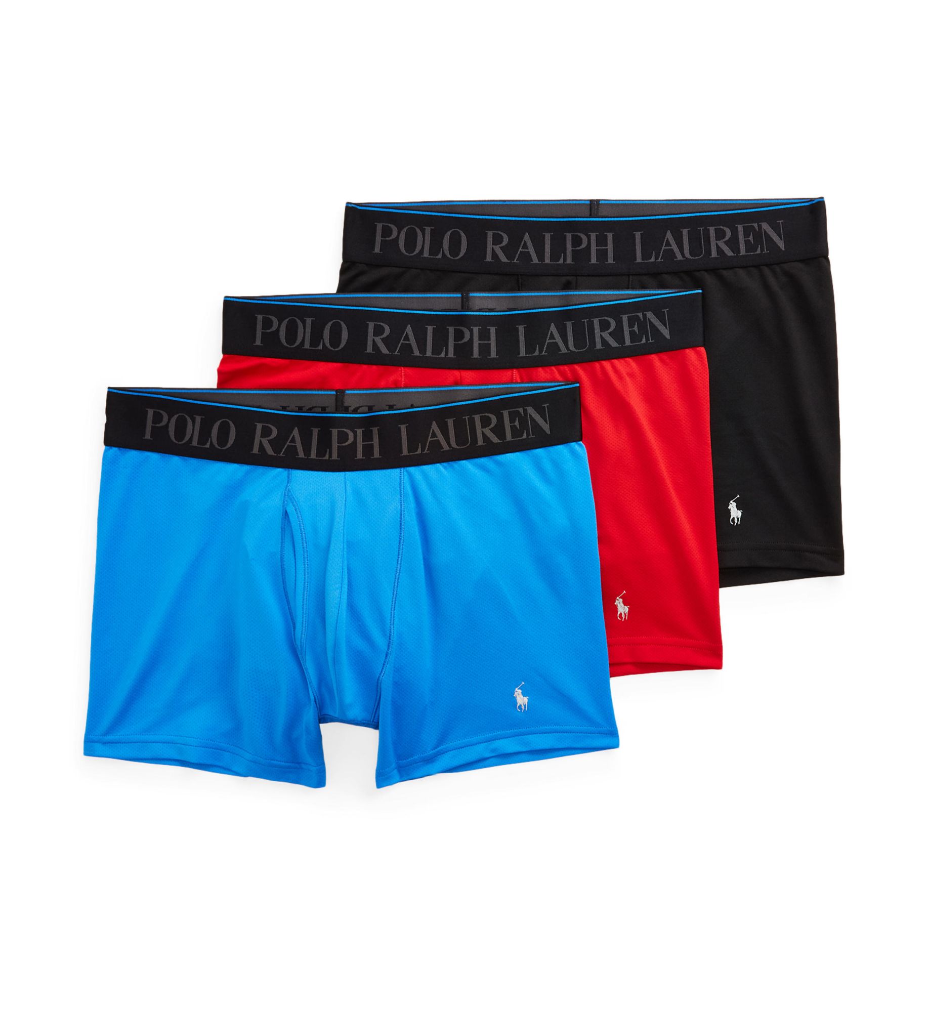 Polo Ralph Lauren Men's 4D Flex Performance Air Boxer Briefs (L5BBP3) | Size Medium | HisRoom.com