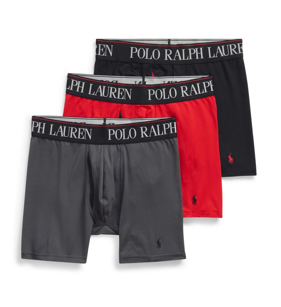 Polo Ralph Lauren 4-D-Flex Performance Mesh Boxer Briefs 3-Pack (Colby  Blue/Pacific Royal/Cruise Navy) Men's Underwear - ShopStyle
